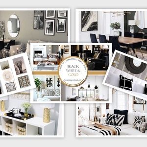Trend - BlackGold &White Decor